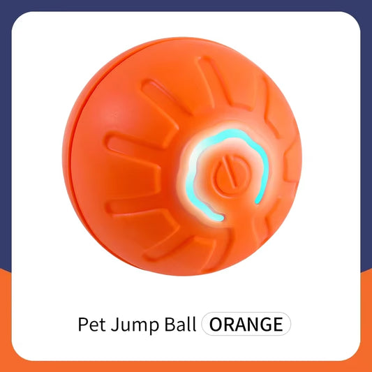 Smart Dog Toy Ball Electronic Interactive Pet Toy Moving Ball USB Automatic Moving Bouncing for Puppy Birthday Gift Cat Product