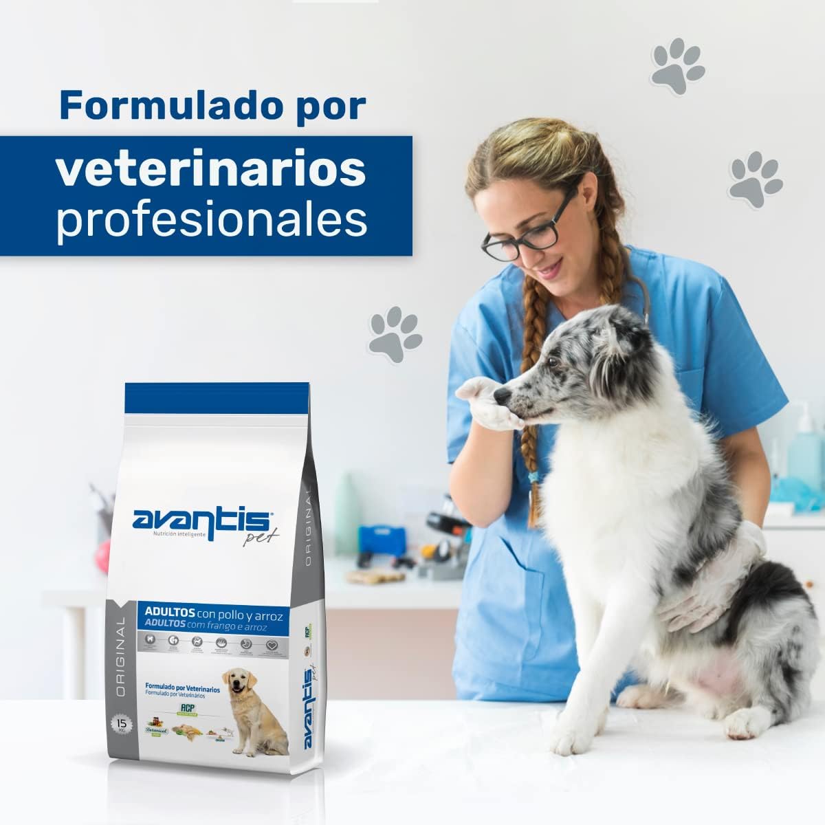 Pienso Para Perros Adultos De Razas Medianas Y Grandes - 15 Kg - Comida 100% Completa Y Equilibrada - Altamente Nutricional Con Pollo Y Arroz