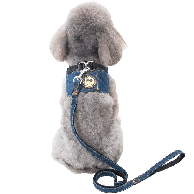 Safety Pet Dog Harness and Leash Set for Small Medium Dogs Cat Harnesses Vest Puppy Chest Strap Pug Chihuahua Bulldog Pet Vest